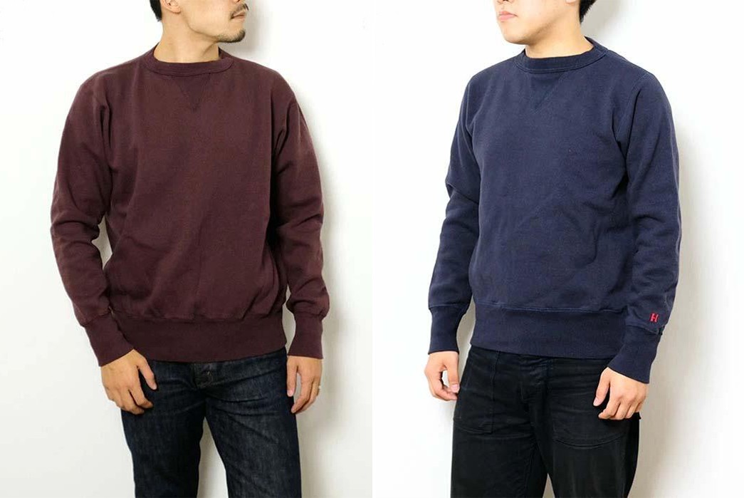 Hinoya Made Loopwheeled Sweatshirts