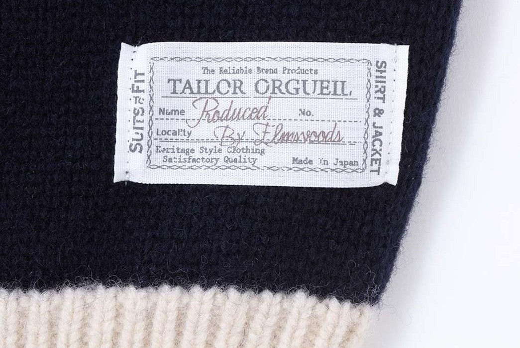 Orgueil's Knitted Trainer Sweatshirt Is inspired By 20s & 30s Sportswear