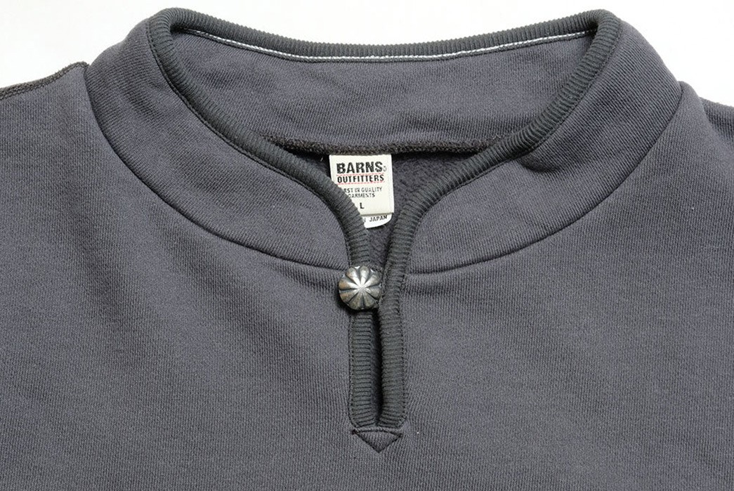Barns Outfitters Teams Up With Button Works For Concho Sweat
