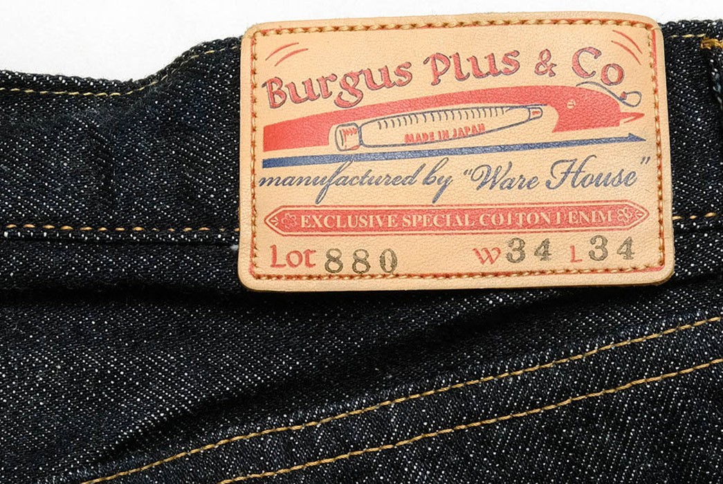 Burgus Plus Used Warehouse & Co. Denim For This Lot.880 Vintage