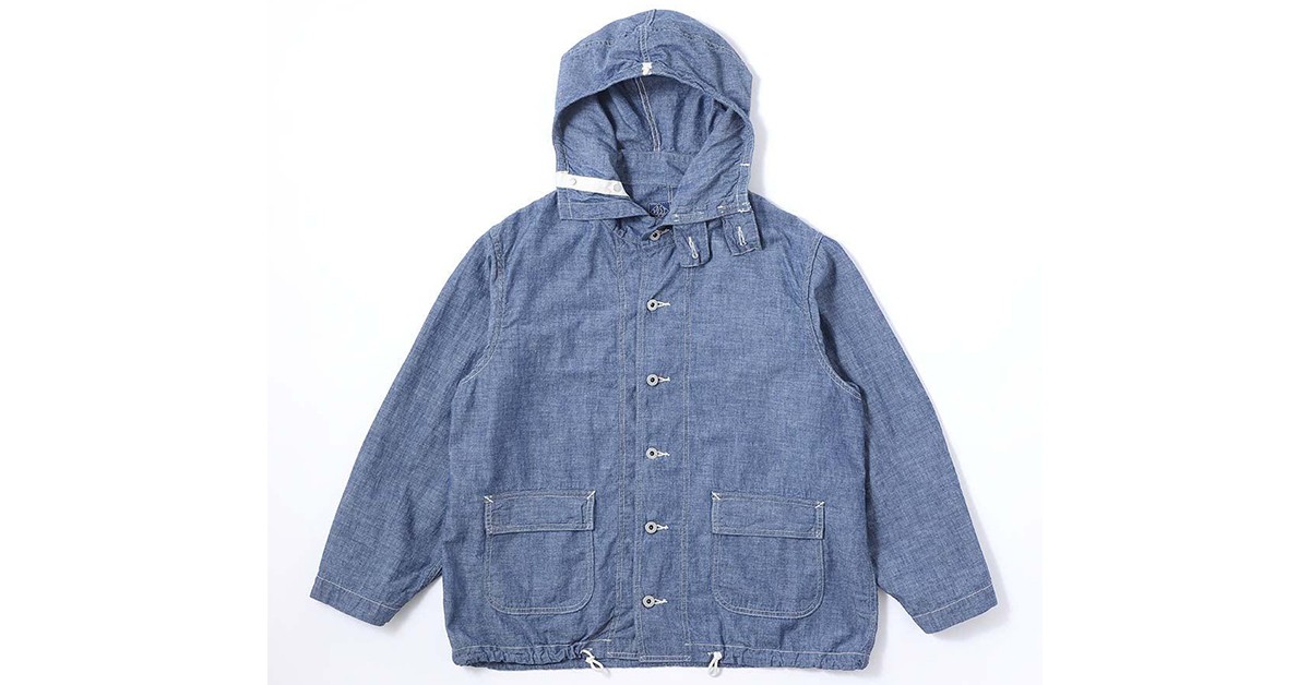 Flex In Humid Downpours With Post Overall's 3-R Chambray Parka