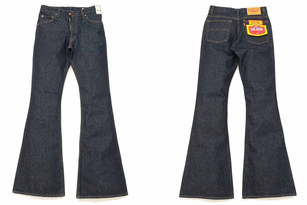 Big John Honors Its 1970s Roots With Bell Bottom Jeans