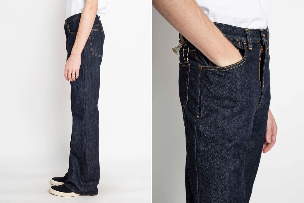 Kapital Keeps The Flare Train Rolling With Its 14 Oz. Denim 5P RAT Flare  Pants
