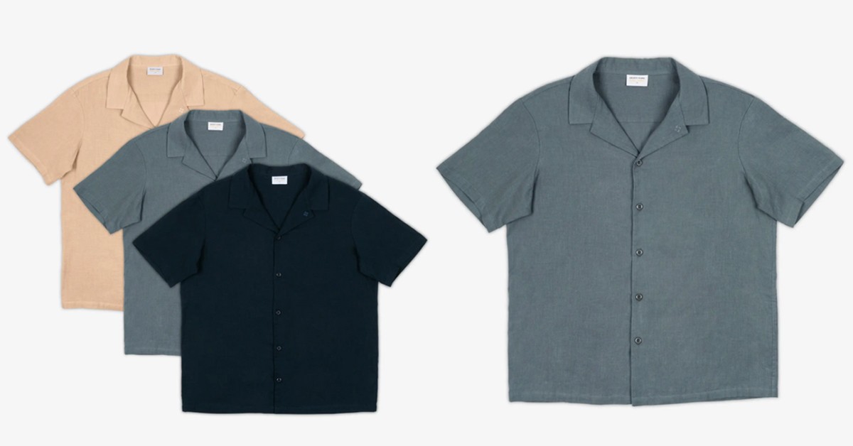 AKASHI-KAMA's Camp Collar Shirt Is Made In USA From Japanese Cotton