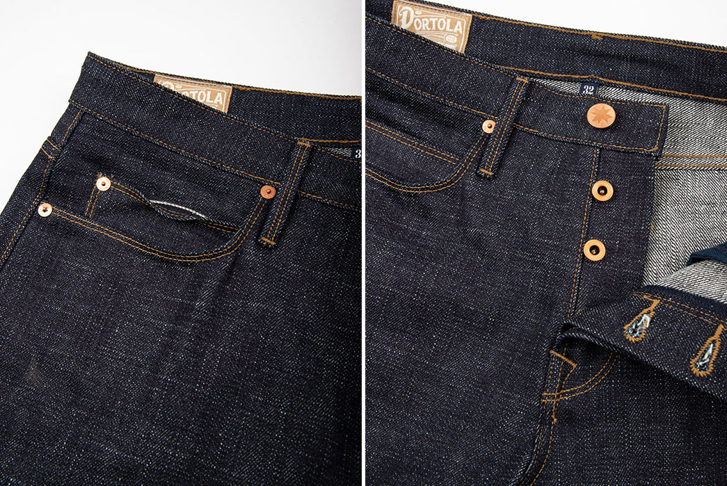 Freenote Cloth Renders Its Portola Jean In 17 oz. Japanese Indigo Slub ...