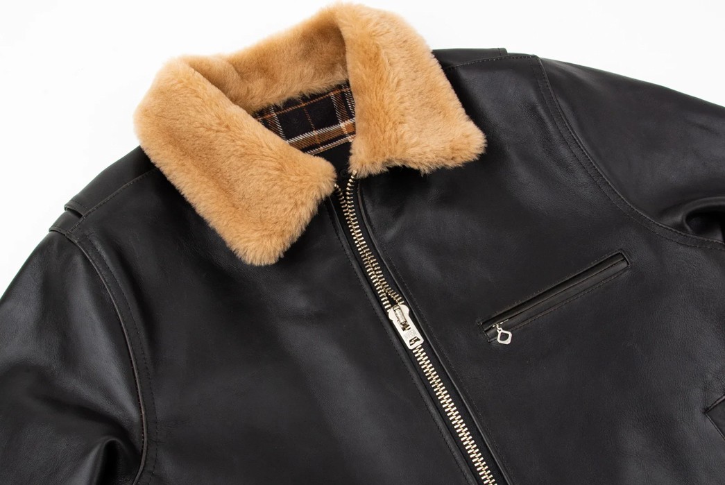Franklin & Poe Stocked Up On Freenote Cloth's FJ-1 Leather Jacket