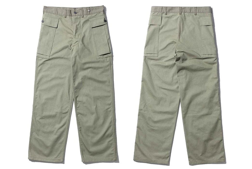 Warehouse & Co.'s U.S. Army Pants Are Some Of The Widest HBT Pants Out