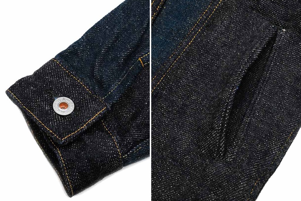 ONI Applied Two Different Secret Denims to Its Type III Denim Jacket