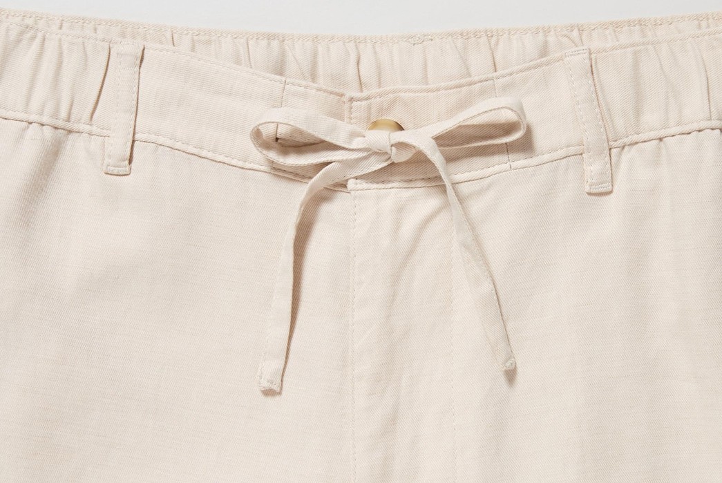 Drawstring Linen Pants - Five Plus One