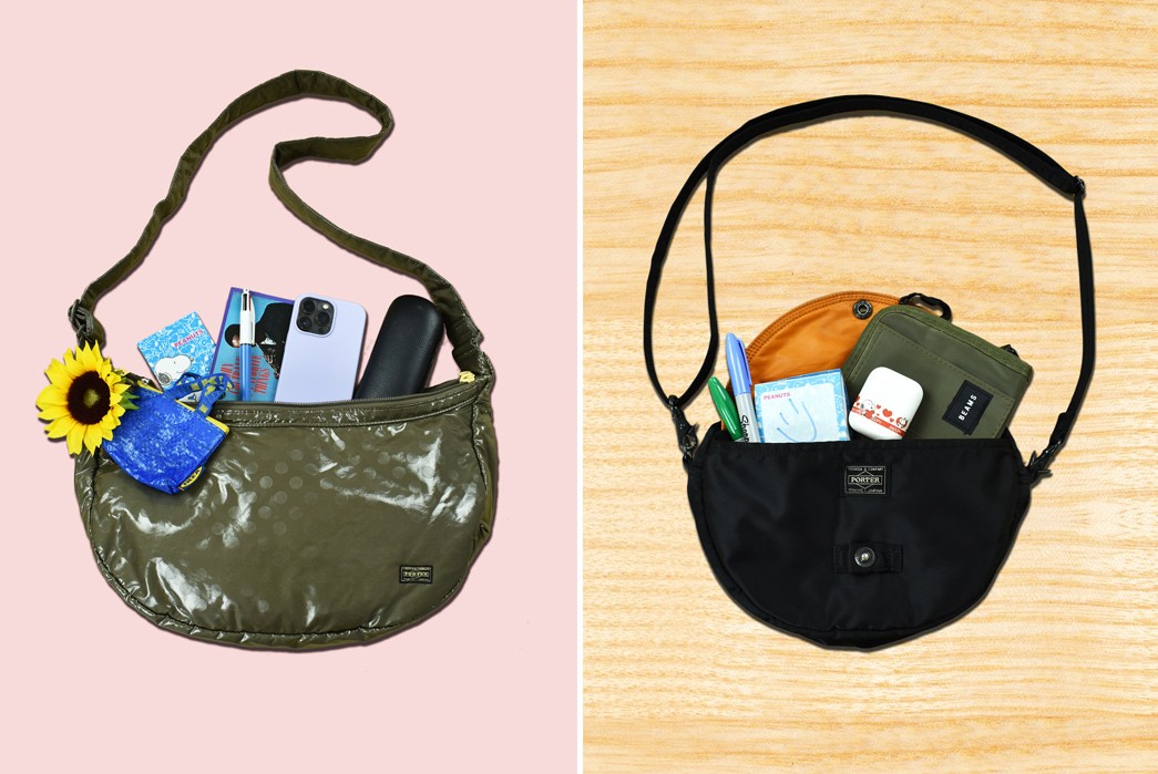 Keep your Candy In 210 Denier Nylon With Porter Yoshida's Force Shoulder Bag