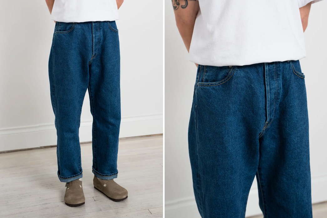 Wide Tapered Jeans