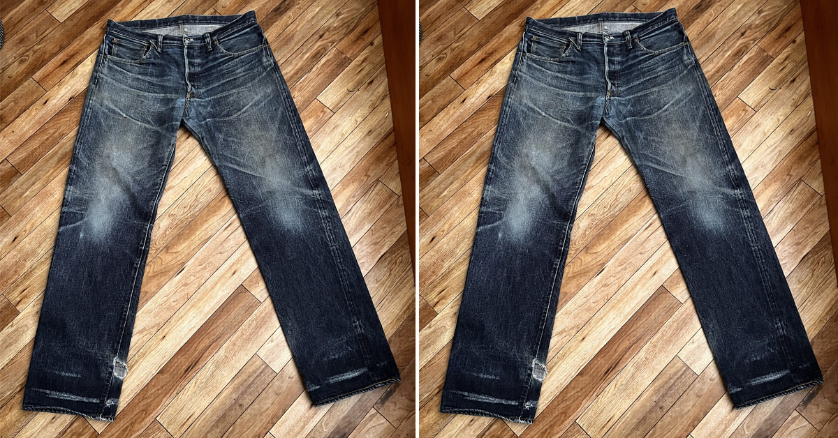 Fade Friday - Samurai S31106 17 oz. (5 Years, Unknown Washes)