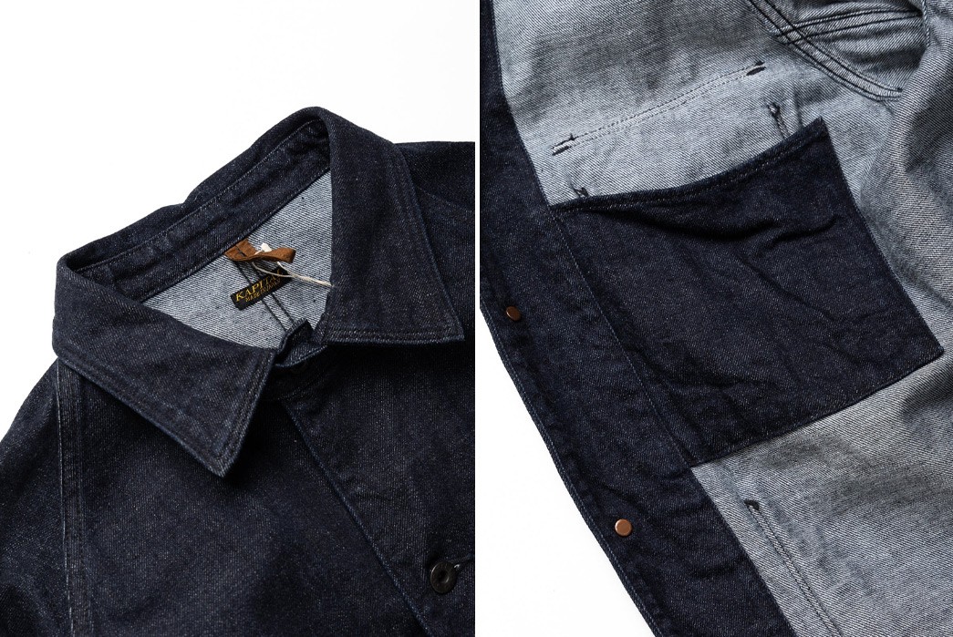 Black Sewing Thread Gives this Kapital CACTUS Coverall a Stealthy Edge