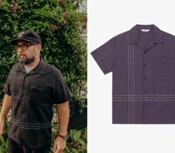 3sixteen-Adorns-Its-Vacation-Shirt-with-Hand-Stitching-front-model-and-front