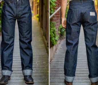 Mister-Freedom-Dug-Out-More-NOS-Cone-Mills-Selvedge-For-Latest-Lot.-54-California-Jeans-front-and-back-model